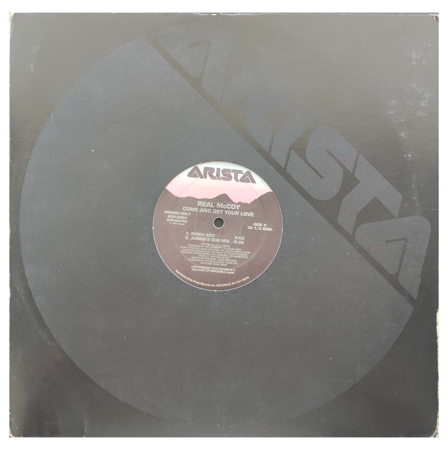 REAL MCCOY - COME AND GET YOUR LOVE | 12" MAXI SINGLE USADO