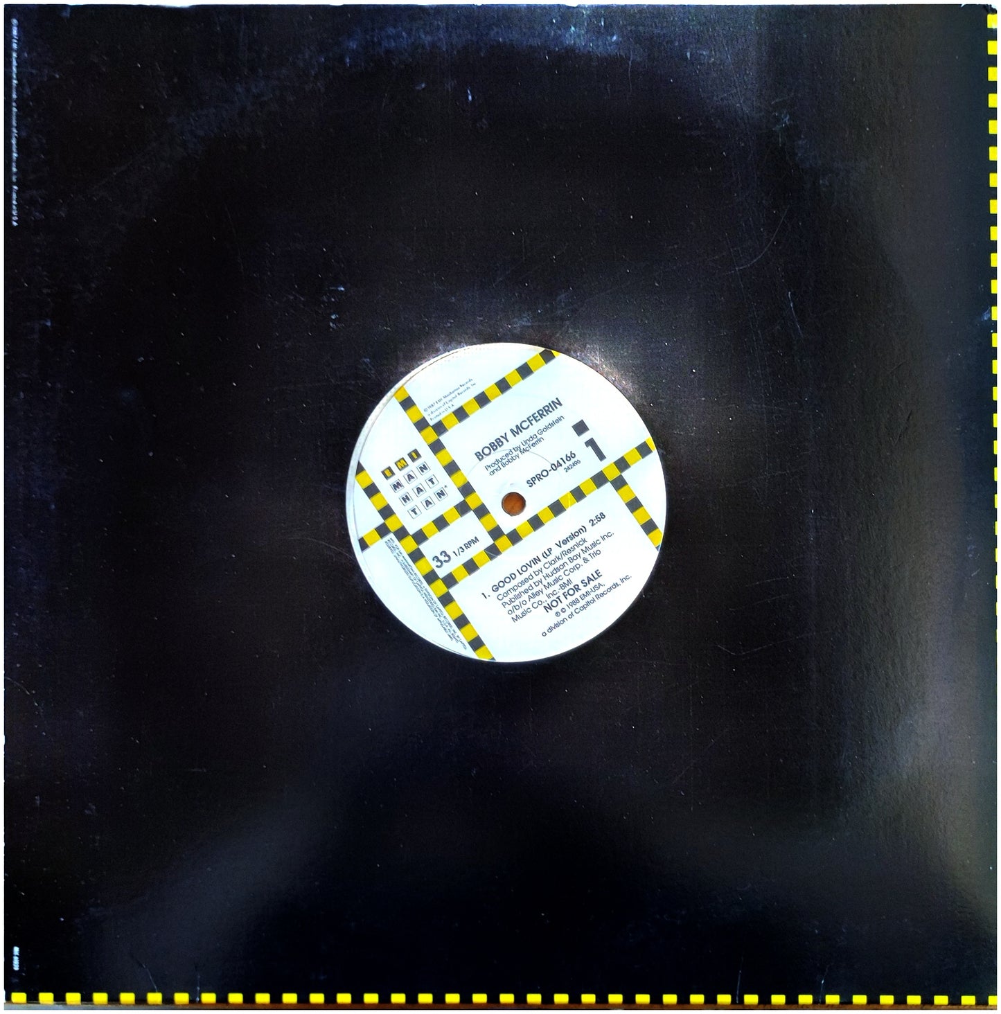 BOBBY MCFERRIN - DON'T WORRY BE HAPPY | 12" MAXI SINGLE USADO