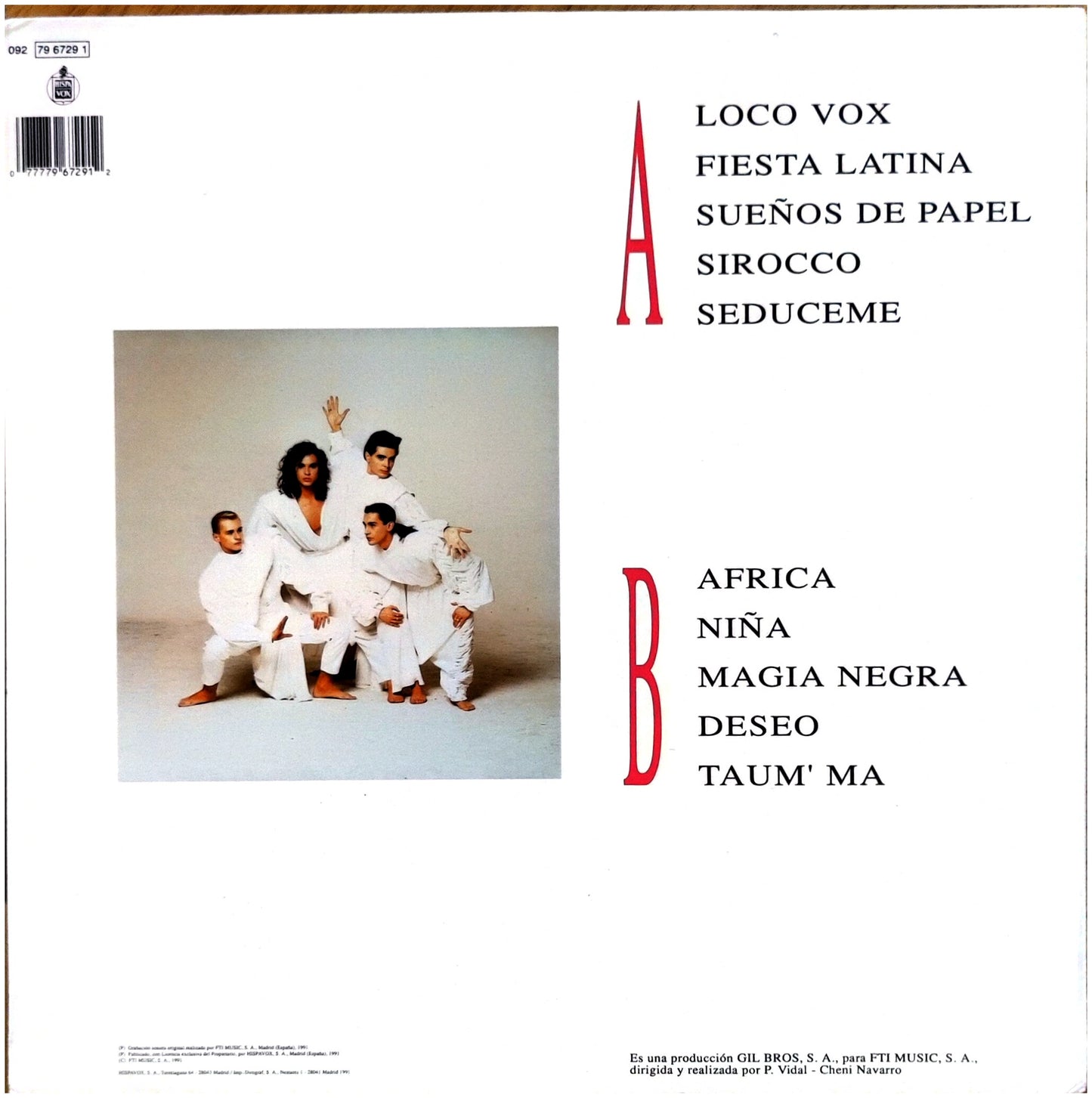 LOCOMIA - LOCOVOX | VINILO USADO