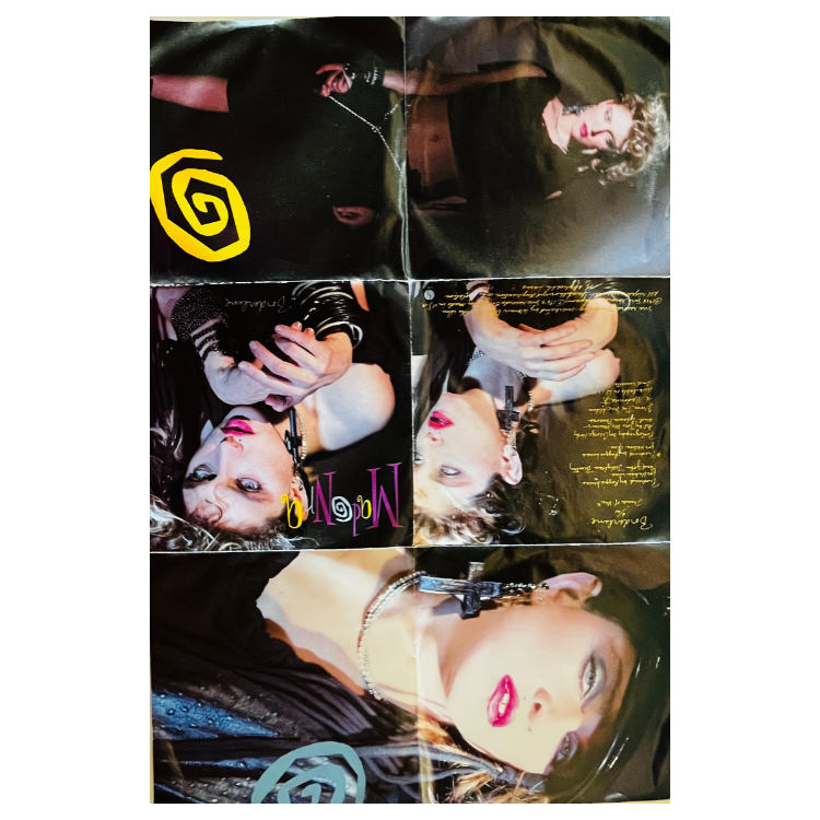 MADONNA - BORDERLINE (POSTER) | 7" SINGLE VINILO USADO