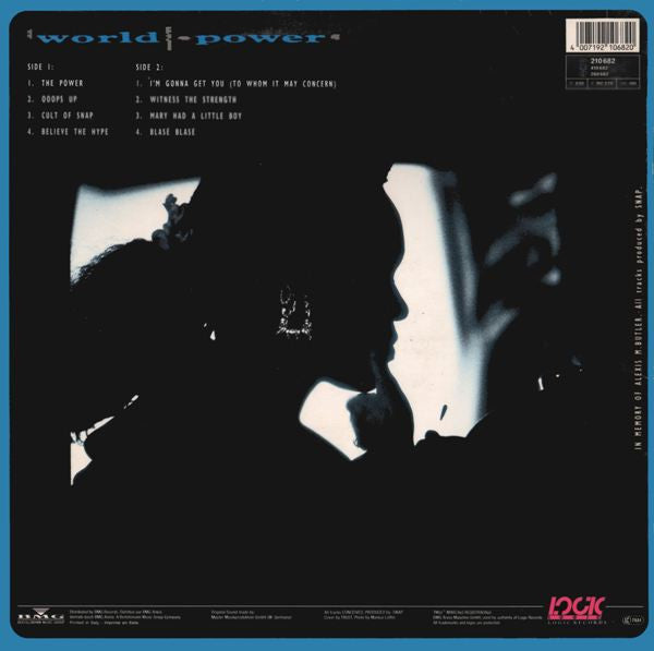 SNAP - WORLD POWER | VINILO USADO