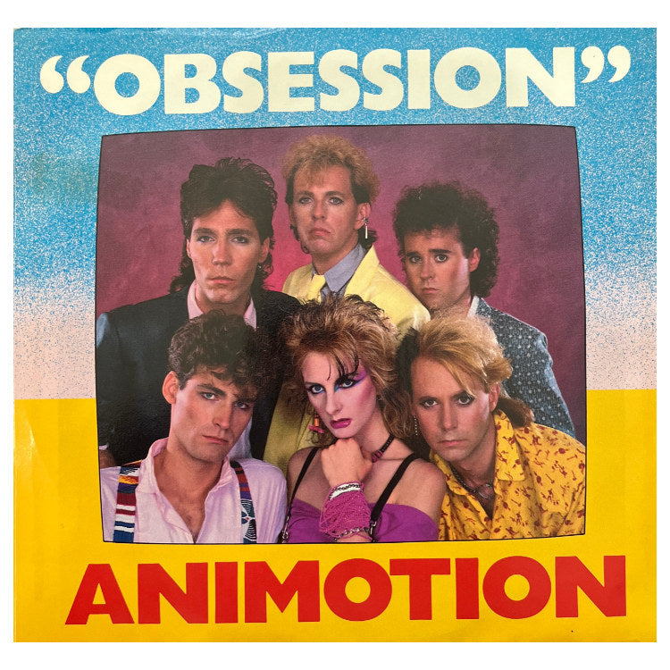 ANIMOTION - OBSESSION | 7" SINGLE VINILO USADO