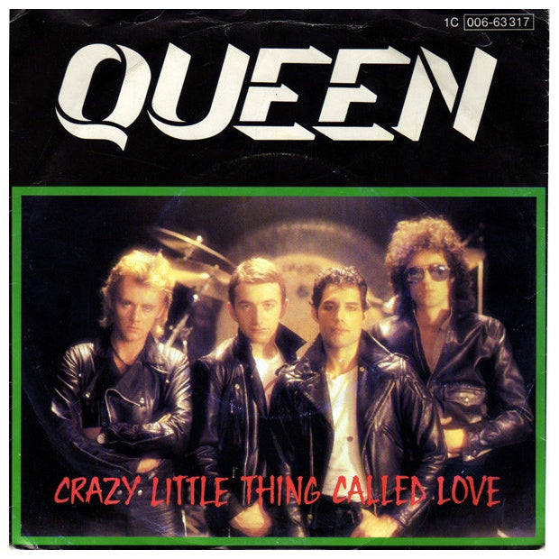 QUEEN - CRAZY LITTLE THING CALLED LOVE/WE WILL ROCK YOU | 7'' SINGLE VINILO USADO