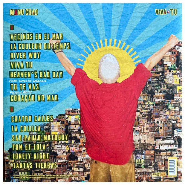 MANU CHAU - VIVA TU (TRANSPARENT BLUE VINYL) | VINILO