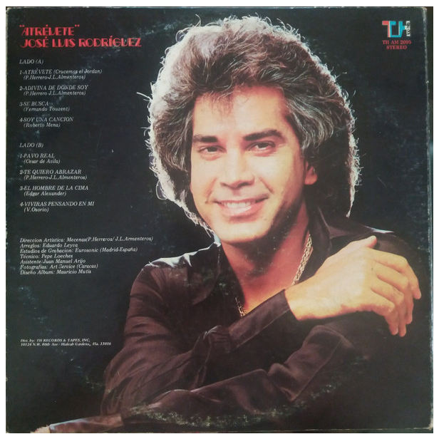 JOSE LUIS RODRIGUEZ - ATRÉVETE | VINILO USADO