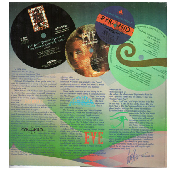 ALAN PARSONS PROYECT - THE BEST OF | VINILO USADO