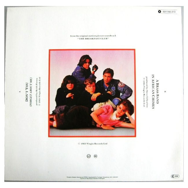 SIMPLE MINDS - DON'T YOU (FORGET ABOUT ME) | 12" MAXI SINGLE USADO