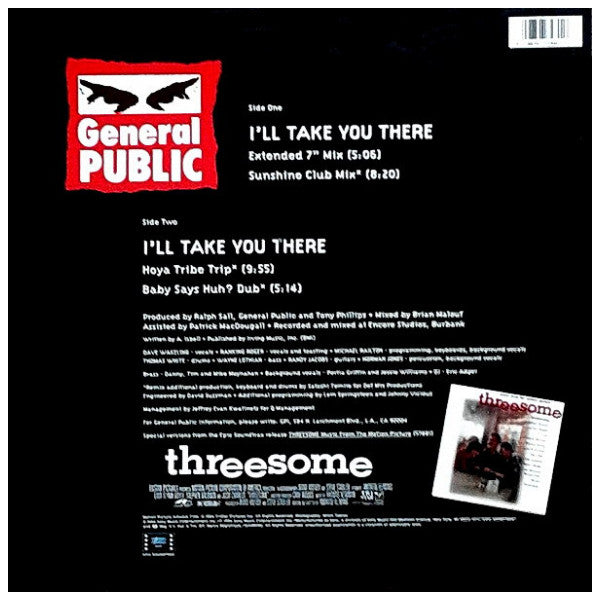 GENERAL PUBLIC - I'LL TAKE YOU THERE | 12" MAXI SINGLE USADO