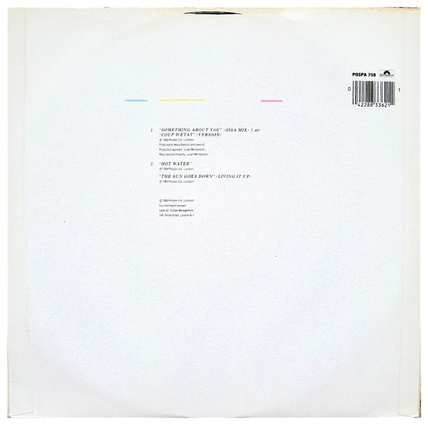 LEVEL 42 - SOMETHING ABOUT YOU (LIMITED EDITION) | 12" MAXI SINGLE USADO