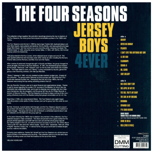 FOUR SEASONS - JERSEY BOYS 4EVER | VINILO USADO