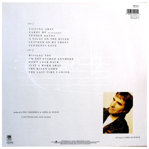 CHRIS DE BURGH - FLYING COLOURS | VINILO USADO