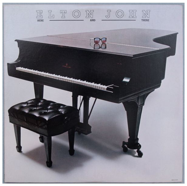 ELTON JOHN - HERE AND THERE: LIVE IN LONDON & NYC | VINILO USADO