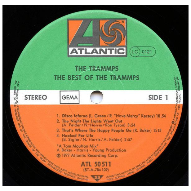 TRAMPS - THE BEST OF | VINILO USADO