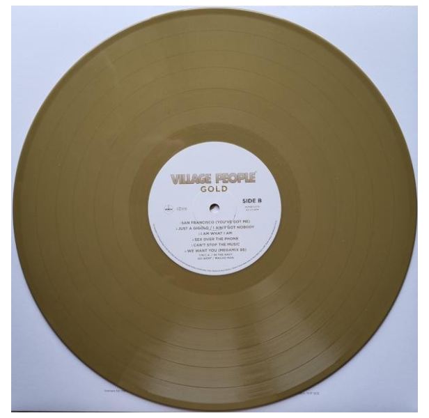 VILLAGE PEOPLE - GOLD | (GOLD VINYL) | VINILO