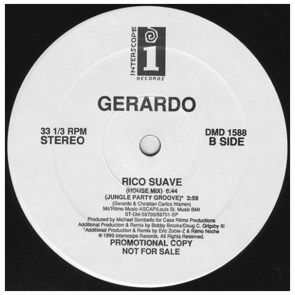 GERARDO - RICO SUAVE | 12" MAXI SINGLE USADO