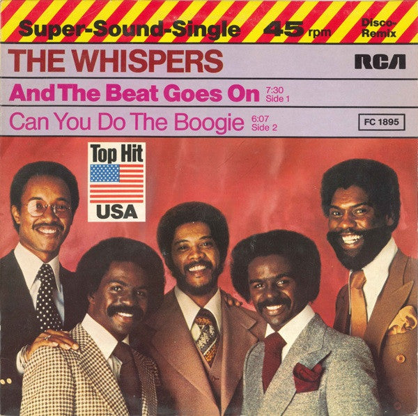 WHISPERS - AND THE BEAT GOES ON | 12" MAXI SINGLE USADO