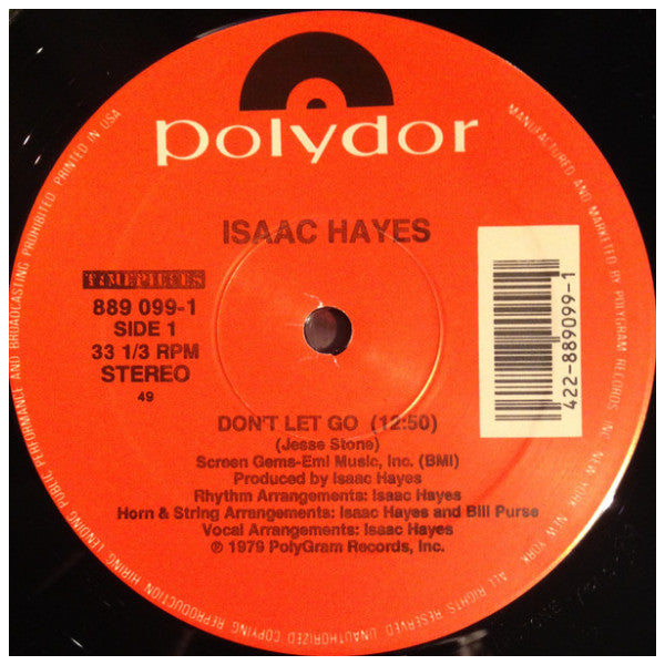 ISAAC HAYES - DON'T LET GO | 12" MAXI SINGLE USADO