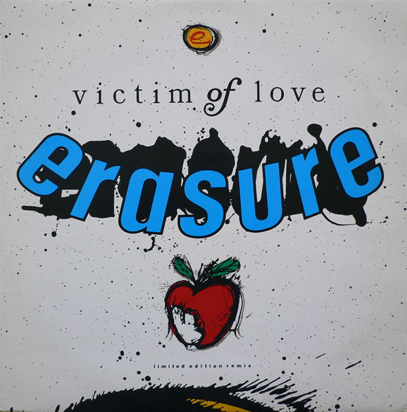 ERASURE - VICTIMS OF LOVE (BLUE VYNIL) | 12" MAXI SINGLE USADO