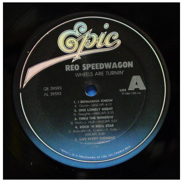 REO SPEEDWAGON - WHEELS ARE TURNIN' | VINILO USADO
