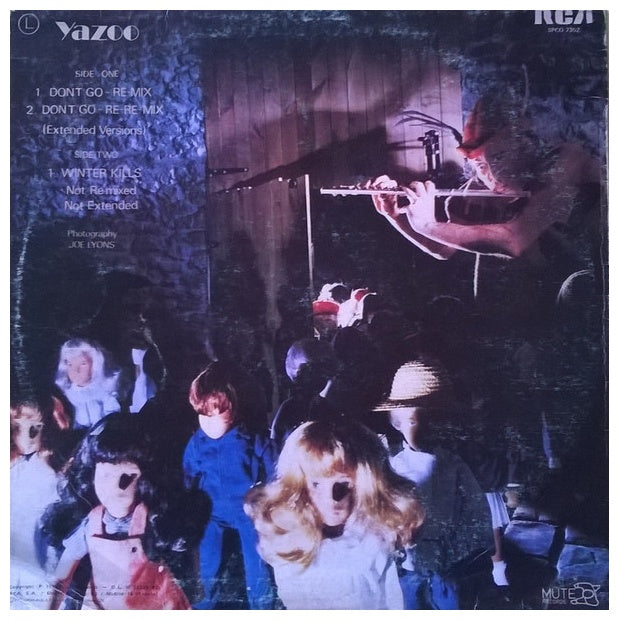 YAZOO - DON'T GO (REMIXES) | 12" MAXI SINGLE USADO