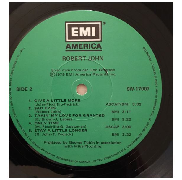 ROBERT JOHN - ROBERT JOHN | VINILO USADO