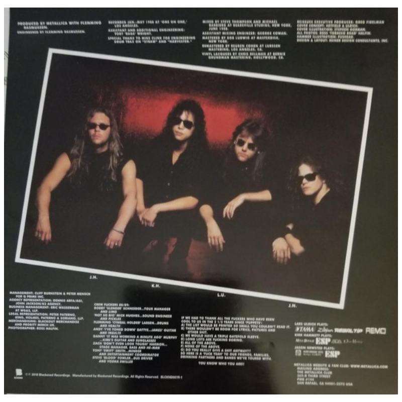 METALLICA - ...AND JUSTICE FOR ALL (2LP) (BLACKENED) | (GREEN VINYL) | VINILO