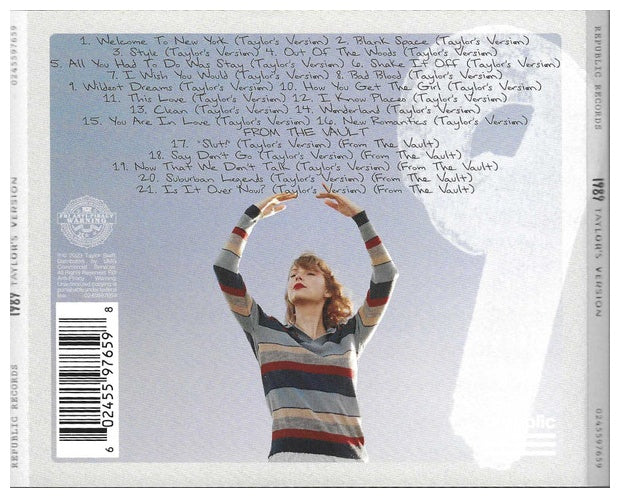 TAYLOR SWIFT - 1989 (TAYLOR'S VERSION) (+POSTER) YELLOW EDITION | CD