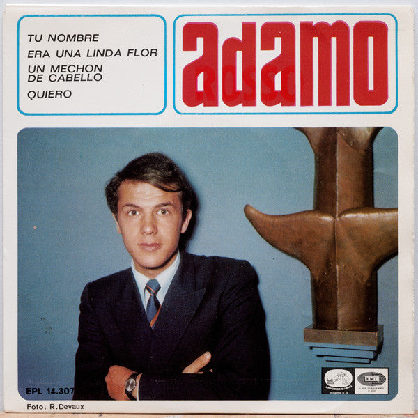 ADAMO - TU NOMBRE/UN MECHON DE TU CABELLO | 7" SINGLE VINILO USADO