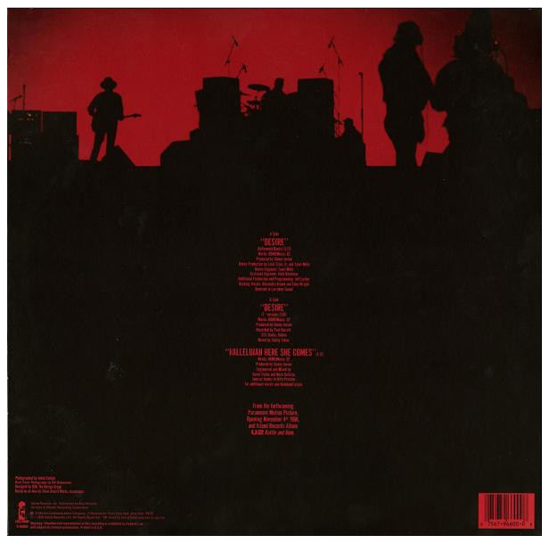 U2 - DESIRE | 12" MAXI SINGLE USADO