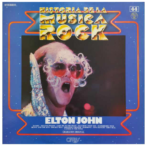 ELTON JOHN - HISTORIA DE LA MÚSICA ROCK: GRANDES EXITOS | VINILO USADO