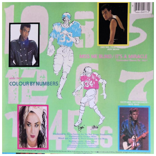 CULTURE CLUB - MISS ME BLIND | 12" MAXI SINGLE USADO
