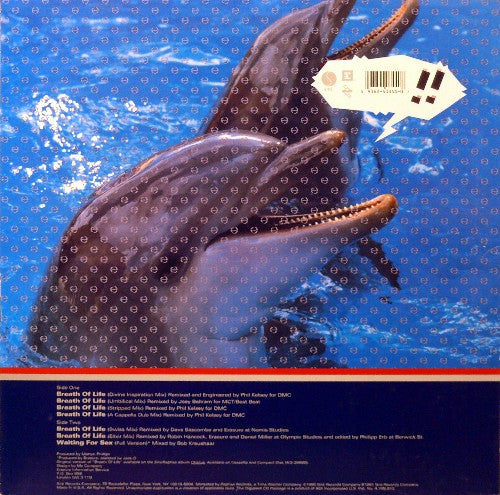 ERASURE - BREATH OF LIFE | 12" MAXI SINGLE USADO