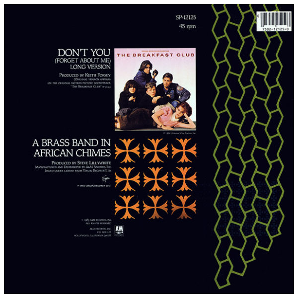SIMPLE MINDS - DON'T YOU (FORGET ABOUT ME) | 12" MAXI SINGLE USADO