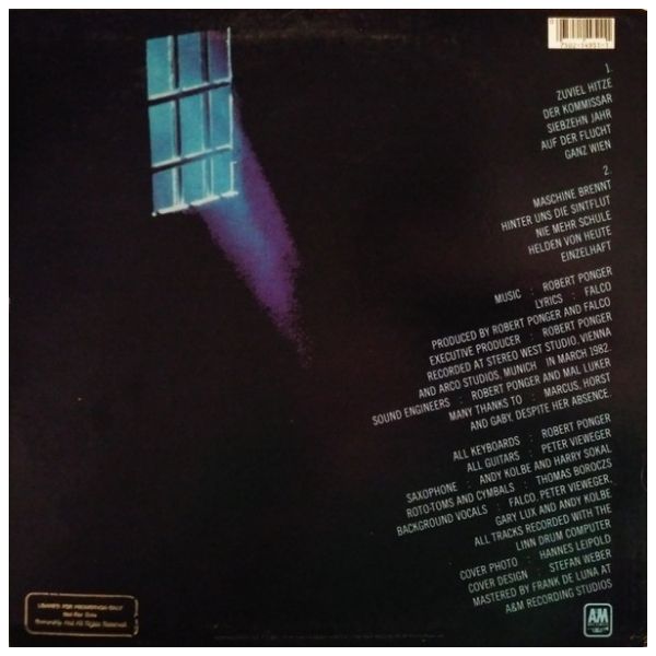 FALCO - EINZELHAFT | VINILO USADO
