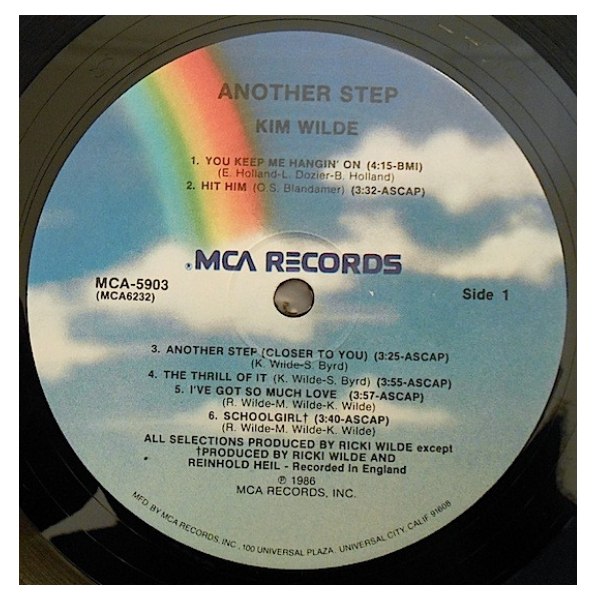 KIM WILDE - ANOTHER STEP | VINILO USADO