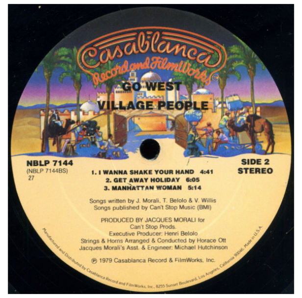 VILLAGE PEOPLE - GO WEST | VINILO USADO