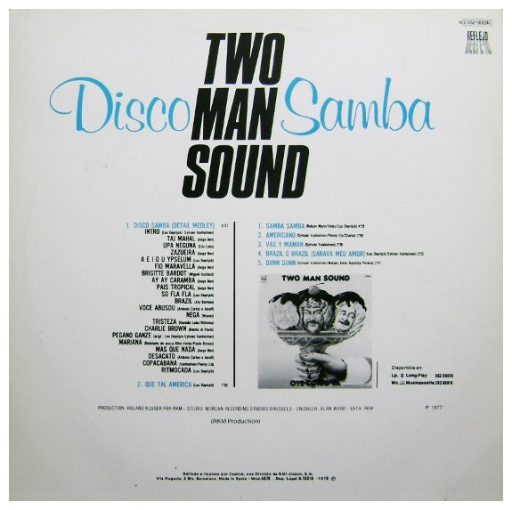 TWO MAN SOUND - DISCO SAMBA/QUE TAL AMERICA | VINILO USADO