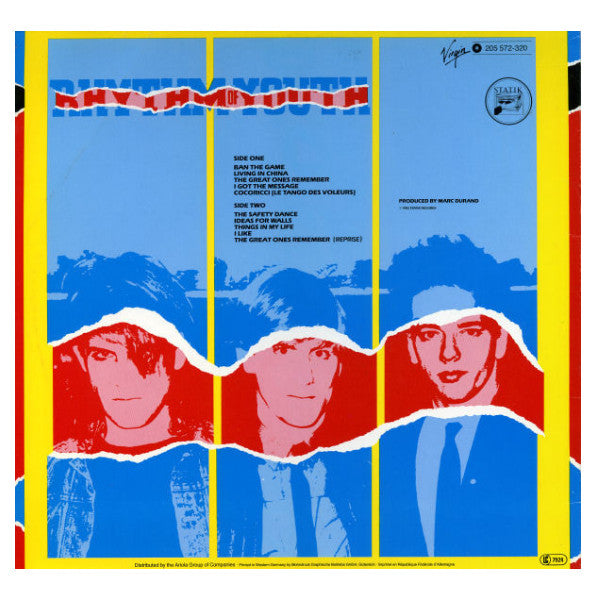 MEN WITHOUT HATS - RHYTHM OF YOUTH | VINILO USADO