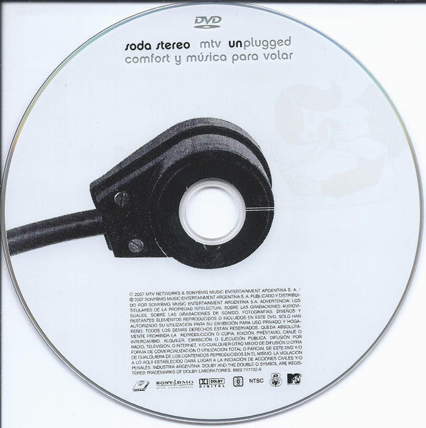 SODA STEREO - COMFORT Y MUSICA PARA VOLAR | DVD ABIERTO
