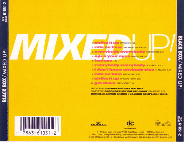 BLACK BOX - MIXED UP! | CD USADO