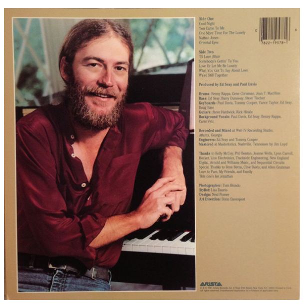 PAUL DAVIS - COOL NIGHT | VINILO USADO