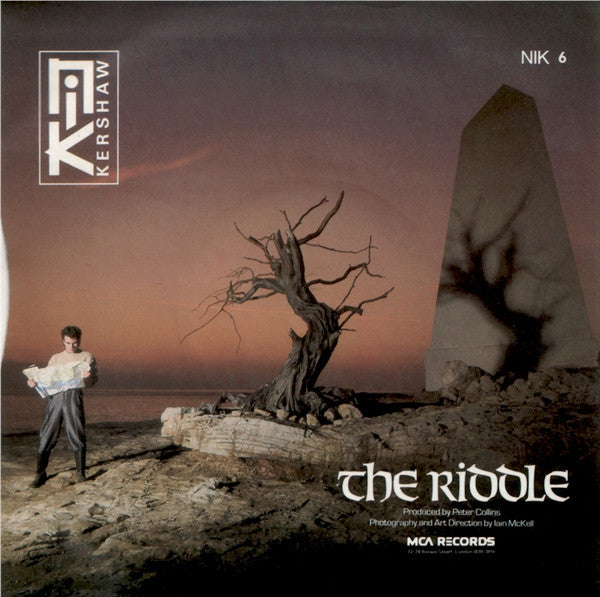 NIK KERSHAW - THE RIDDLE | 12" MAXI SINGLE USADO