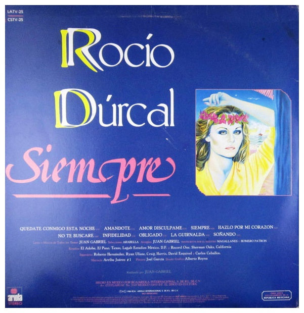 ROCIO DURCAL - SIEMPRE | VINILO USADO