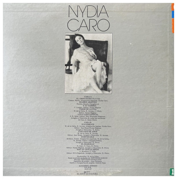 NYDIA CARO - NYDIA CARO | VINILO USADO