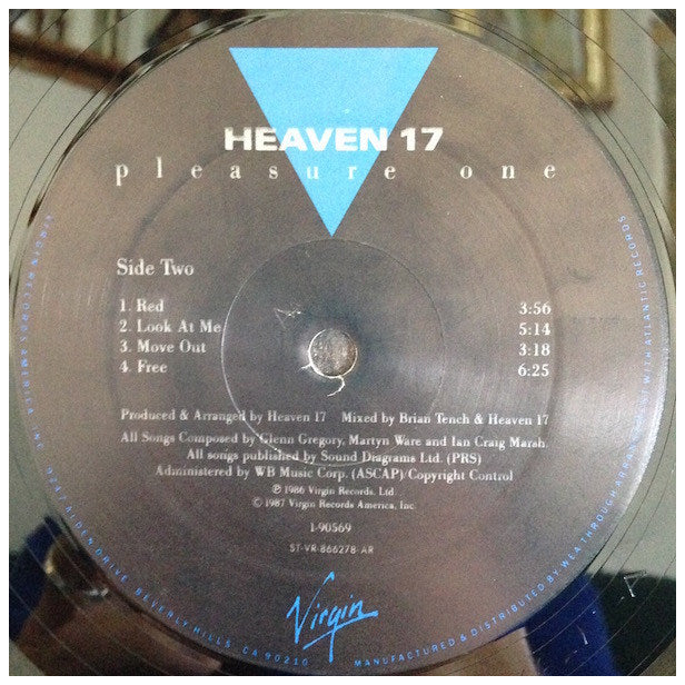 HEAVEN 17 - PLEASURE ONE | VINILO USADO