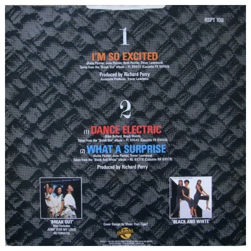 POINTER SISTERS - I'M SO EXCITED | 12" MAXI SINGLE USADO