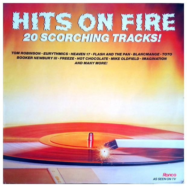 HITS ON FIRE - 20 SCORCHING TRACKS | VINILO USADO