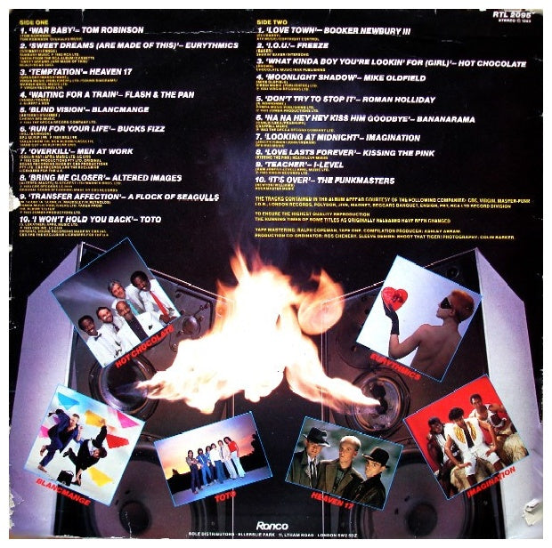 HITS ON FIRE - 20 SCORCHING TRACKS | VINILO USADO