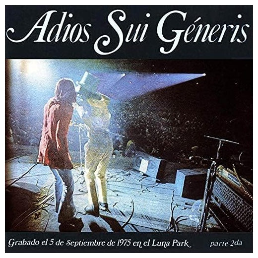 SUI GENERIS - ADIOS SUI GENERIS 2 | VINILO