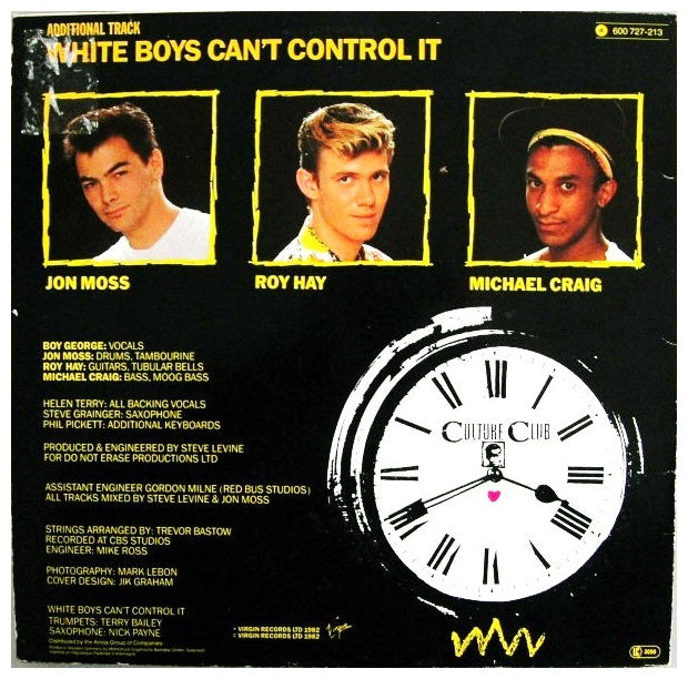 CULTURE CLUB - TIME (CLOCK OF THE HEART) | 12" MAXI SINGLE USADO